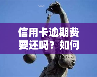 信用卡逾期费要还吗？如何还款？详细指南