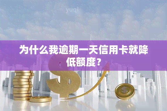 为什么我逾期一天信用卡就降低额度？