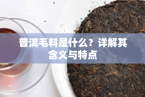 普洱毛料是什么？详解其含义与特点