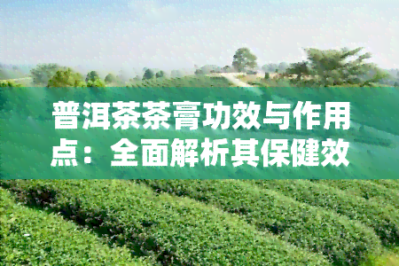 普洱茶茶膏功效与作用点：全面解析其保健效果与饮用方法