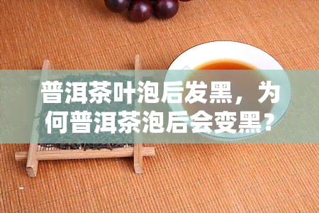 普洱茶叶泡后发黑，为何普洱茶泡后会变黑？解析茶叶颜色变化的原因