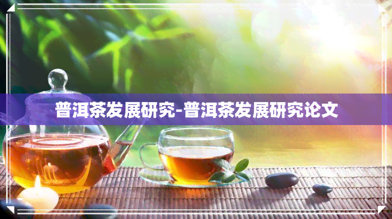 普洱茶发展研究-普洱茶发展研究论文