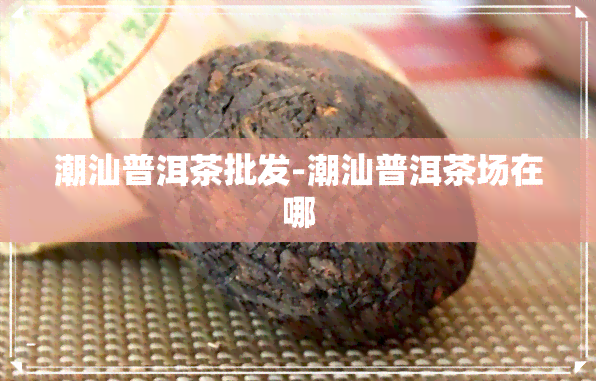 潮汕普洱茶批发-潮汕普洱茶场在哪