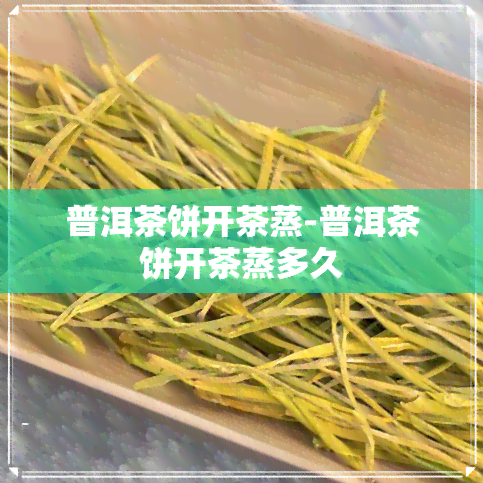 普洱茶饼开茶蒸-普洱茶饼开茶蒸多久