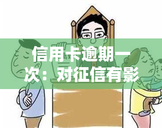 信用卡逾期一次：对有影响吗？怎么办？并非故意的