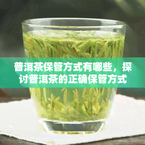 普洱茶保管方式有哪些，探讨普洱茶的正确保管方式