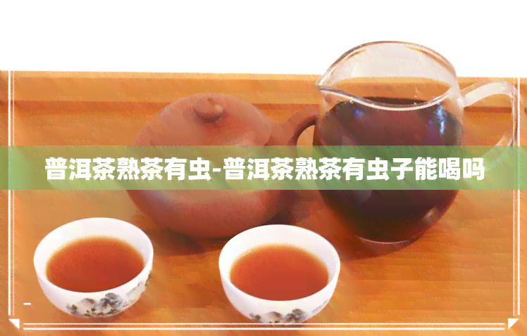 普洱茶熟茶有虫-普洱茶熟茶有虫子能喝吗