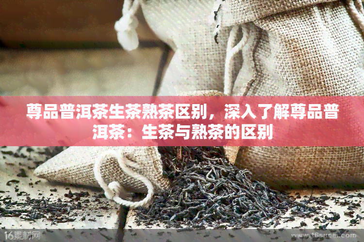 尊品普洱茶生茶熟茶区别，深入了解尊品普洱茶：生茶与熟茶的区别