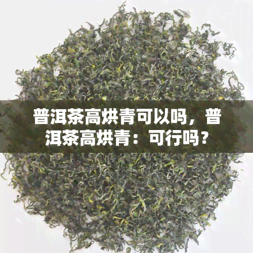 普洱茶高烘青可以吗，普洱茶高烘青：可行吗？