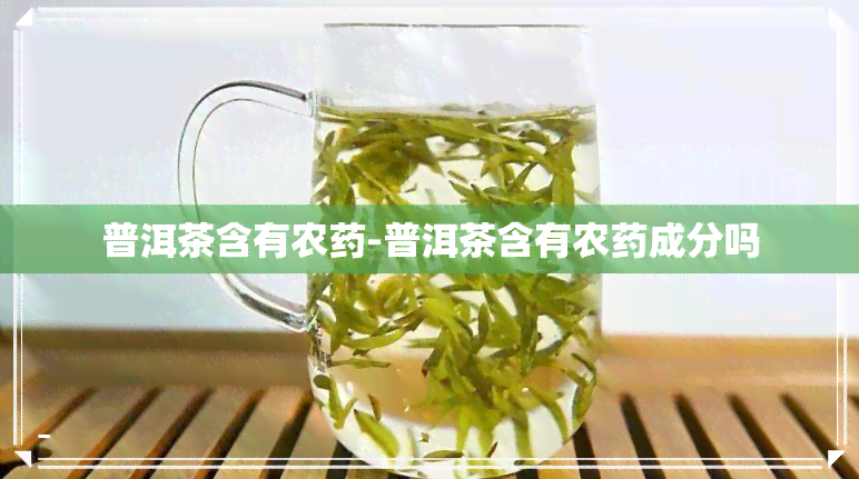 普洱茶含有农药-普洱茶含有农药成分吗