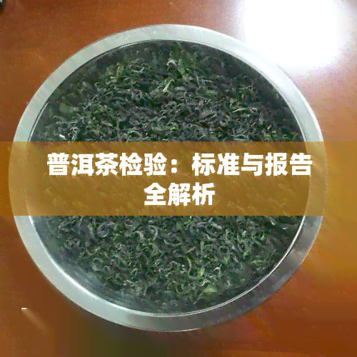 普洱茶检验：标准与报告全解析