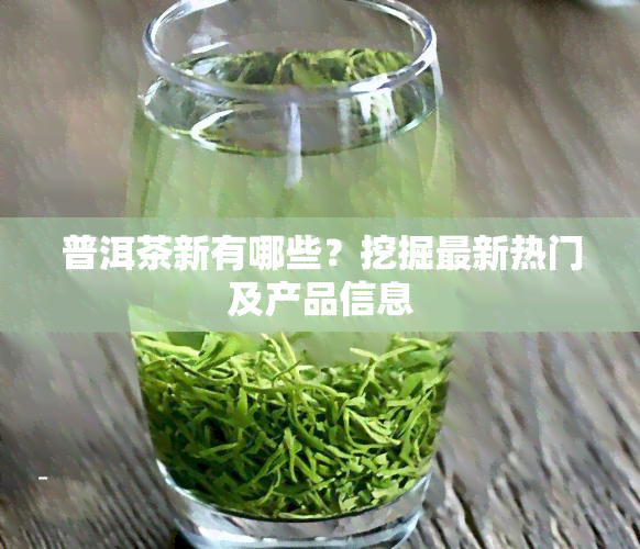 普洱茶新有哪些？挖掘最新热门及产品信息