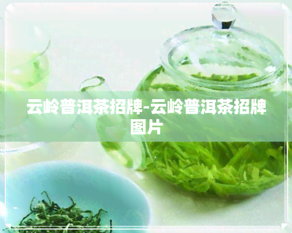 云岭普洱茶招牌-云岭普洱茶招牌图片