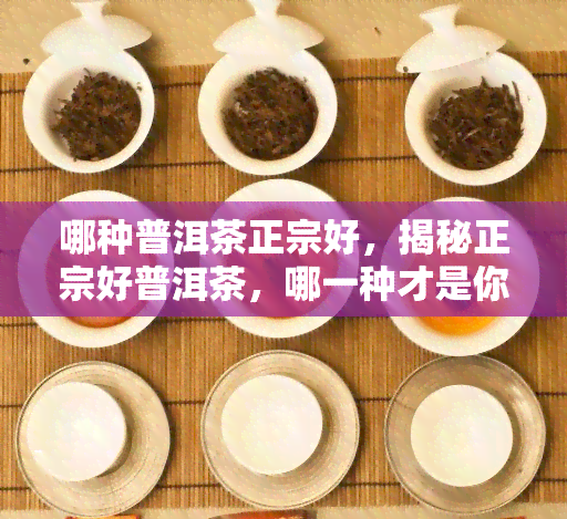 哪种普洱茶正宗好，揭秘正宗好普洱茶，哪一种才是你的更爱？