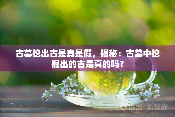 古墓挖出古是真是假，揭秘：古墓中挖掘出的古是真的吗？