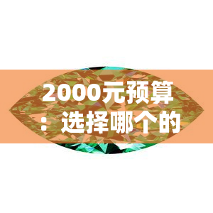 2000元预算：选择哪个的手镯更划算？