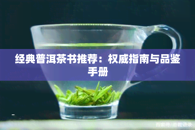 经典普洱茶书推荐：权威指南与品鉴手册