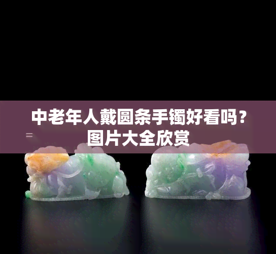 中老年人戴圆条手镯好看吗？图片大全欣赏