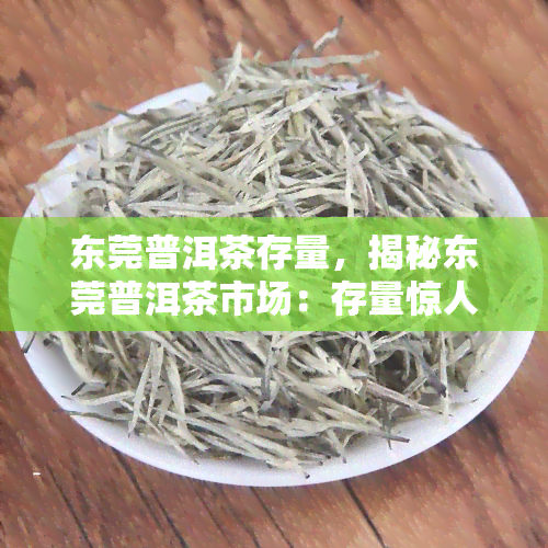 东莞普洱茶存量，揭秘东莞普洱茶市场：存量惊人，投资潜力无限！