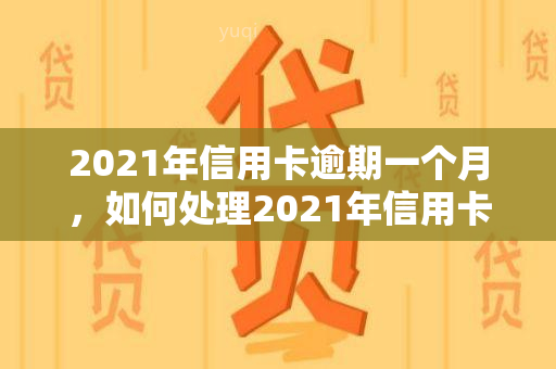 2021年信用卡逾期一个月，如何处理2021年信用卡逾期一个月的问题？