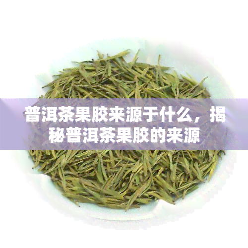 普洱茶果胶来源于什么，揭秘普洱茶果胶的来源