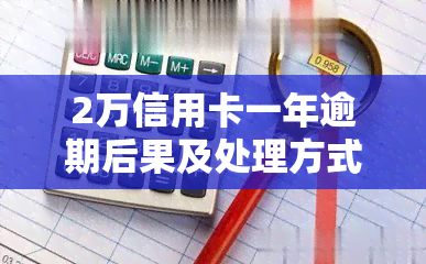 2万信用卡一年逾期后果及处理方式全解析