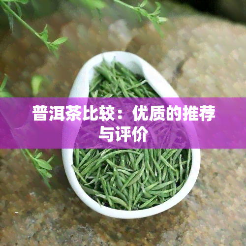 普洱茶比较：优质的推荐与评价