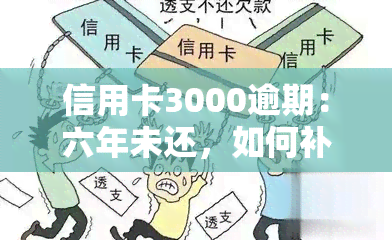 信用卡3000逾期：六年未还，如何补救？