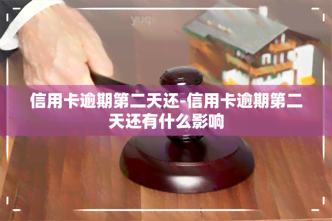 信用卡逾期第二天还-信用卡逾期第二天还有什么影响