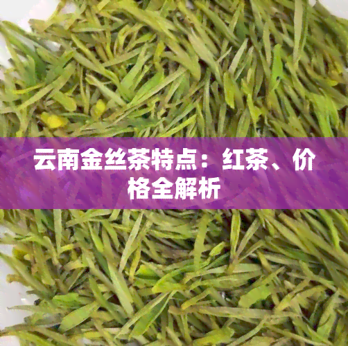 云南金丝茶特点：红茶、价格全解析