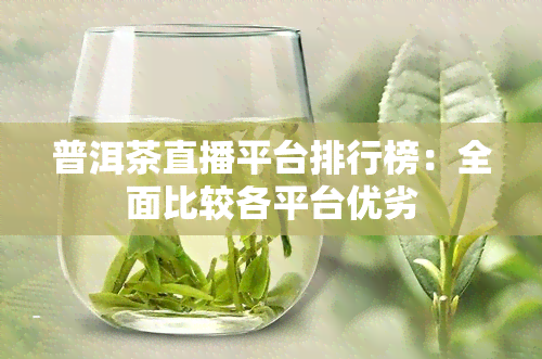 普洱茶直播平台排行榜：全面比较各平台优劣