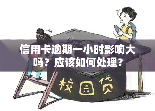 信用卡逾期一小时影响大吗？应该如何处理？