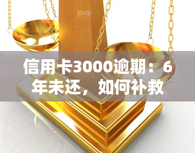 信用卡3000逾期：6年未还，如何补救？