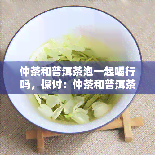 仲茶和普洱茶泡一起喝行吗，探讨：仲茶和普洱茶能否一起泡饮？