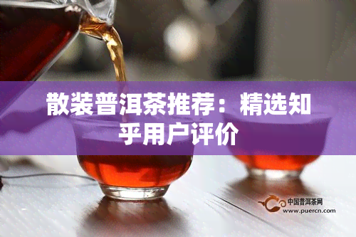 散装普洱茶推荐：精选知乎用户评价