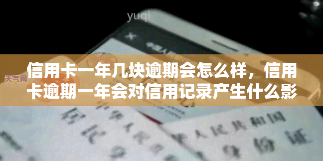 信用卡一年几块逾期会怎么样，信用卡逾期一年会对信用记录产生什么影响？