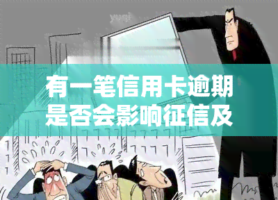 有一笔信用卡逾期是否会影响及公积金贷款？