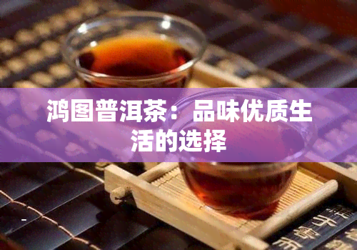 鸿图普洱茶：品味优质生活的选择