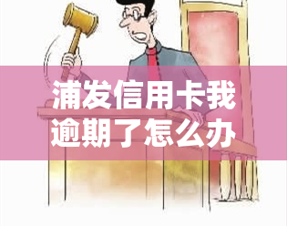 浦发信用卡我逾期了怎么办，浦发信用卡逾期处理攻略：如何应对逾期问题？