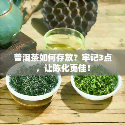 普洱茶如何存放？牢记3点，让陈化更佳！