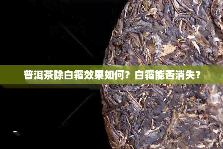 普洱茶除白霜效果如何？白霜能否消失？