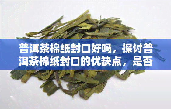 普洱茶棉纸封口好吗，探讨普洱茶棉纸封口的优缺点，是否适合您的茶叶收藏？