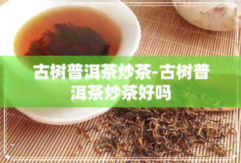 古树普洱茶炒茶-古树普洱茶炒茶好吗