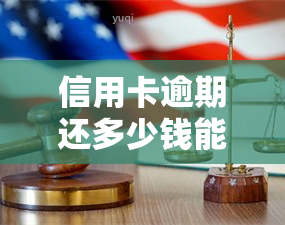 信用卡逾期还多少钱能表达还款意愿？2021年逾期多久会坐牢？