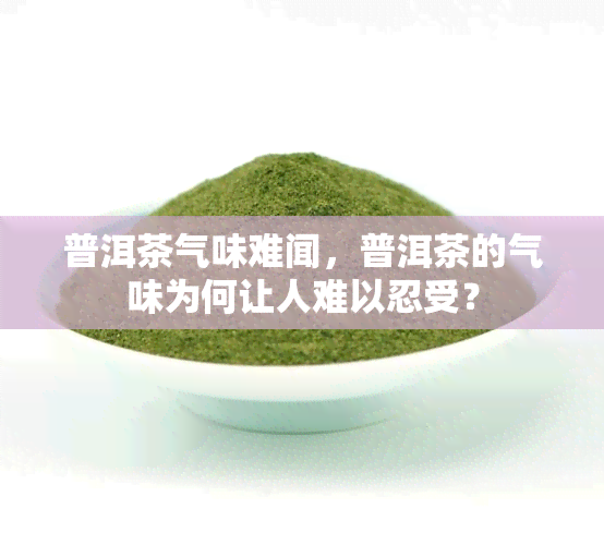 普洱茶气味难闻，普洱茶的气味为何让人难以忍受？