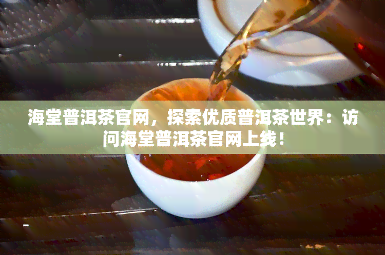 海堂普洱茶官网，探索优质普洱茶世界：访问海堂普洱茶官网上线！