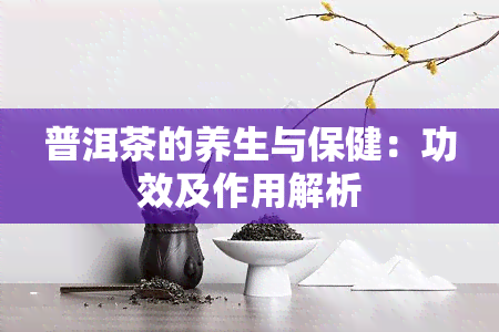 普洱茶的养生与保健：功效及作用解析