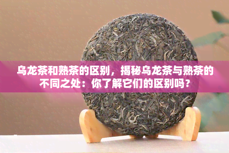 乌龙茶和熟茶的区别，揭秘乌龙茶与熟茶的不同之处：你了解它们的区别吗？