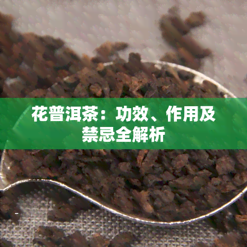 花普洱茶：功效、作用及禁忌全解析