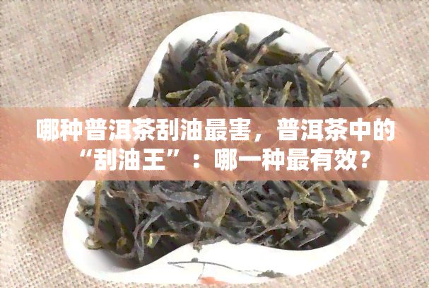 哪种普洱茶刮油最害，普洱茶中的“刮油王”：哪一种最有效？